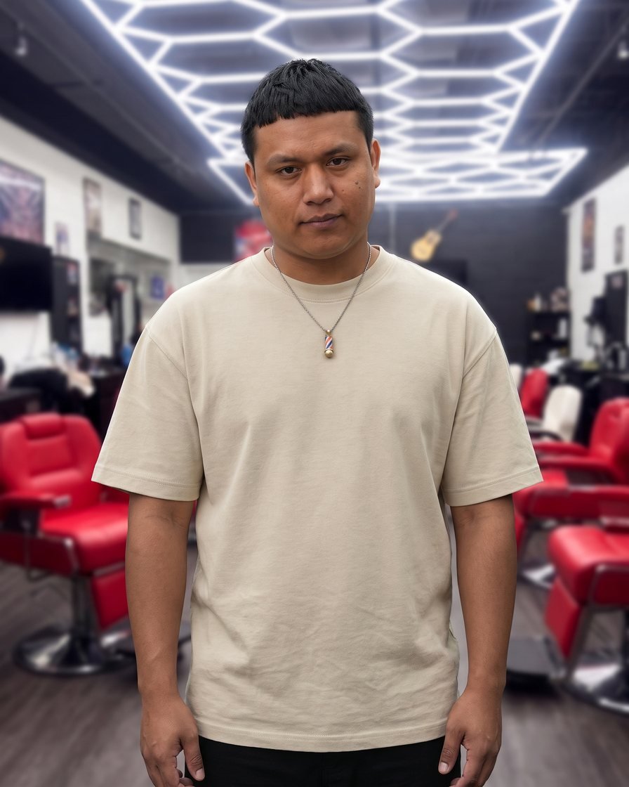 David, barber at Jayuya Barbershop